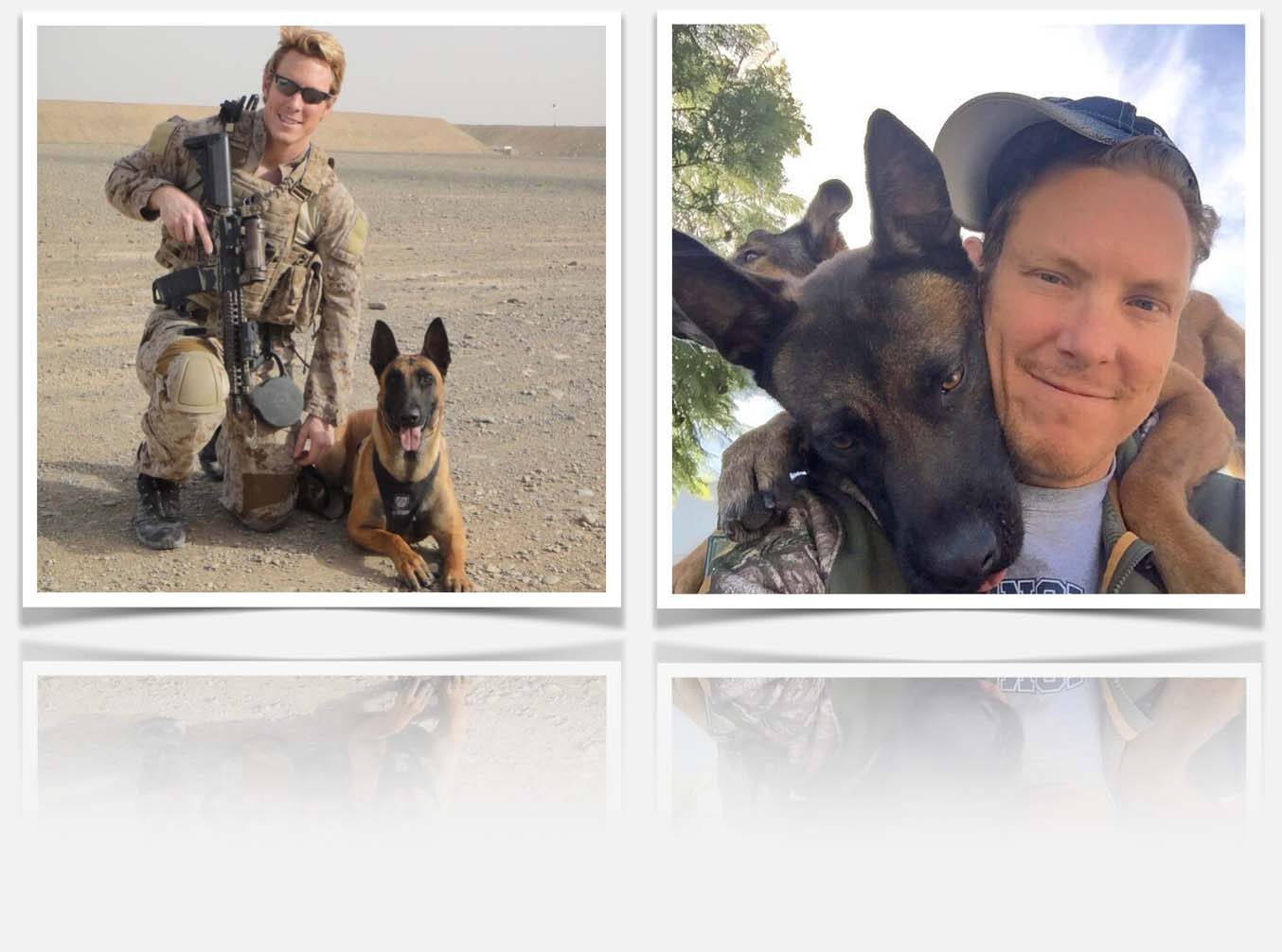 Active Valor K9 trainer, John Devine, teaches veterans how to train their dogs.